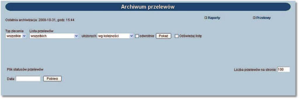 ! Uruchomić opcję Import przelewów US. Otwarte zostanie okno jak poniżej:! Używając przycisku [Przeglądaj] należy wskazać lokalizację i nazwę pliku do importu!