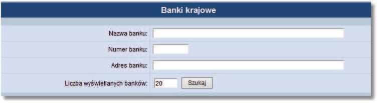 Rozdział 14 Tabele Rozdział 14. Tabele 14.1. Tabele W tej opcji menu można:! Przeglądać bazę banków! Zapoznać się z definicja rachunków urzędów skarbowych 14.2.