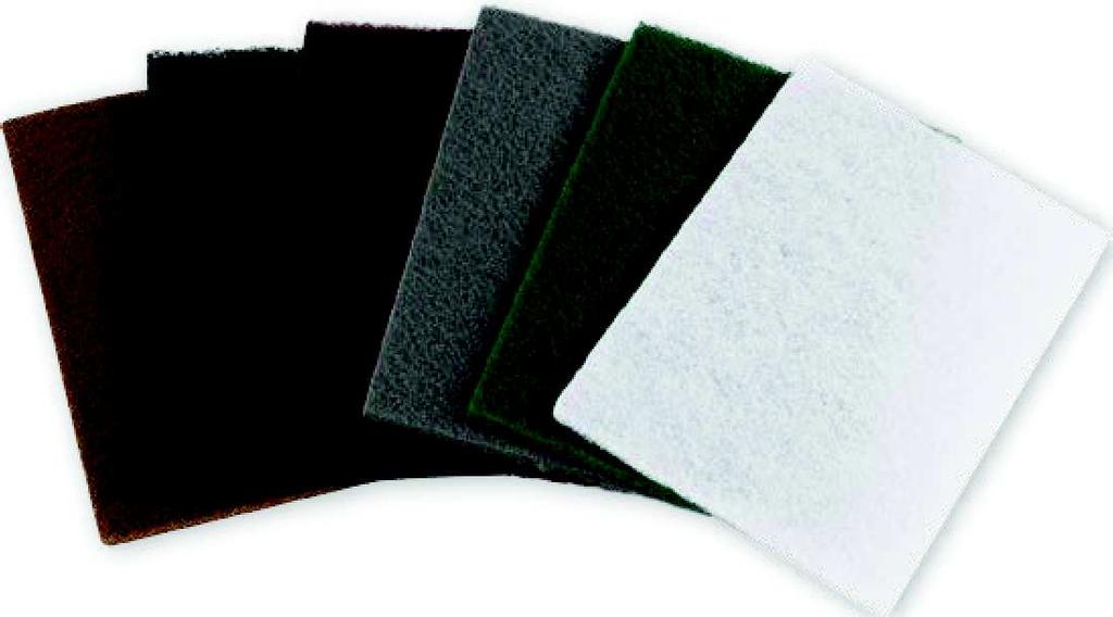 Arkusze włókniny są używane do czyszczenia i obróbki powierzchni za pomocą szlifierki orbitalnej lub ręcznego szlifowania.