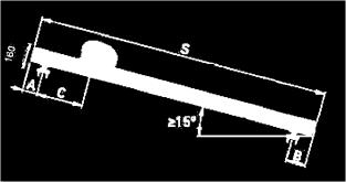 Naciąg tkaniny - sprężyny gazowe. SPECYFIKACJA: Szerokość: min. 100 cm., max. 550 cm. Wysięg: min. 160 cm, max. 500 cm. Montaż: Kaseta samonośna, montowana na prowadnicach.