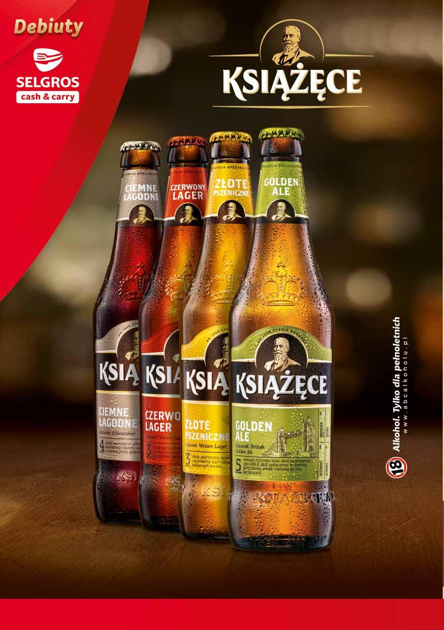 PIWO KSIĄŻĘCE 500 ML róźne rodzaje Golden Ale w cenie: 2.69, z VAT 3.