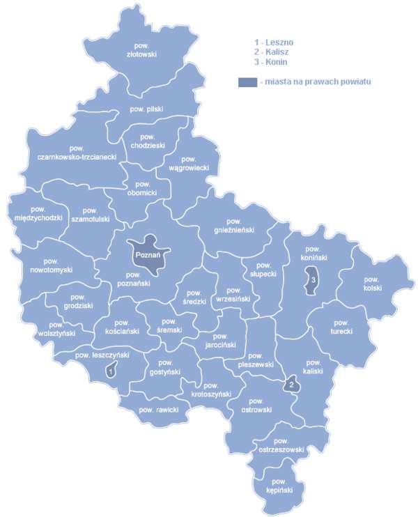 10 LAT MOTOTRBO W WIELKOPOLSCE Powierzchnia: 29 826,50 km² (druga największa w kraju) Ilość mieszkańców: 3 477 755 Powiaty: 35 (w tym 4 jako miasta na prawach powiatu)