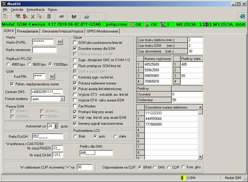 GSM-4 SATEL 27 13.1 ZAK ADKA GSM-4 Rysunek 11.