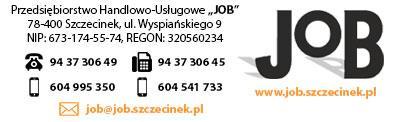 20 / 20 Pracujemy dla Ciebie Przedsiębiorstwo Handlowo-Usługowe "Job" www.