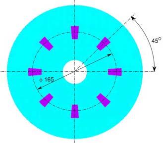 Properties of a piezoelectric ceramic material PZT5A3 after transformation [13] TABELA 2.