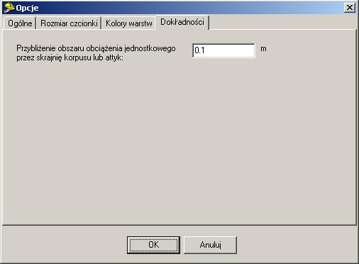 Dokumentacja techniczna: Pomoc 4. Dokładności: a.