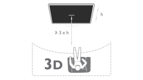 13.7 Konwersja trybu 2D do 3D Ostrzeżenia dotyczące zdrowia Możliwa jest konwersja dowolnego programu 2D w celu obejrzenia go w trybie 3D.