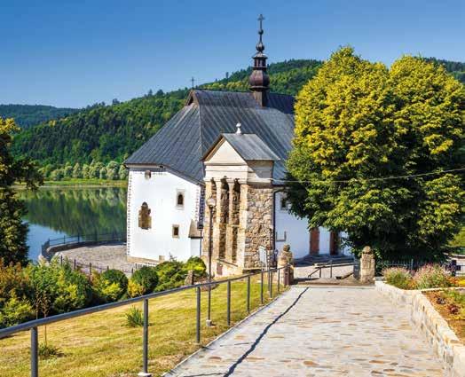 Parco Etnografico di Nowy Sącz, fot. K. Bańkowski Chiesa di Tropie, fot K. Bańkowski Lago di Rożnów, fot. K. Bańkowski Intorno ai laghi Czchowskie e Rożnowskie La strada da Nowy Sącz a Brzeska passa attraverso zone molto pittoresche.