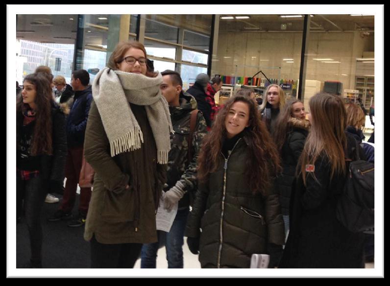 įdomią paskaitą apie galimybes studijuoti ne tik šiame universitete, bet ir visoje Vokietijoje.