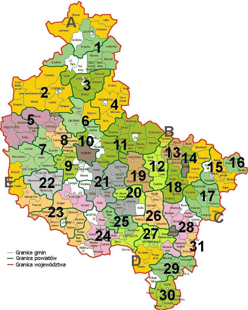 Program Rozwoju Obszarów Wiejskich na lata 2007-2013 Oś4 Leader 31LGD