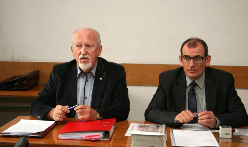 Bolesław Krystowczyk, Jerzy Chylewski, Stefan Ciesielski, prof.