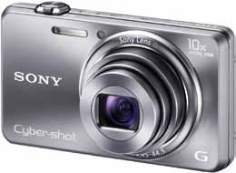 Cyber-shot WX 100 18,2 megapiksela, Exmor R, zoom optyczny 10x, film Full HD AVCHD, 3D, ekran LCD 6,7 cm, zaawansowana automatyka przetwornik CMOS Exmor R o efektywnej rozdzielczości 18,2 megapiksela