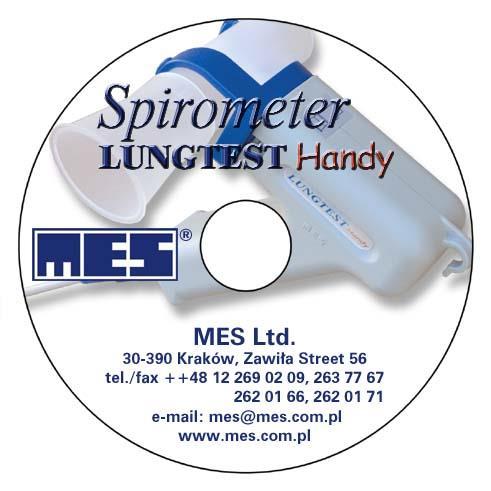 LUNGTEST Handy Instrukcja obsługi Wytwórca: MES Sp. z o.o. ul.