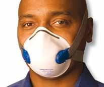 Półmaski filtrujące Jackson Safety* R10 Półmaski filtrujące formowane z wygodną taśmą Nasze rozwiązania: Obszary zastosowania: Ochrona przed pyłami, mgłami oraz dymami Nie zawierają lateksu: pomagają
