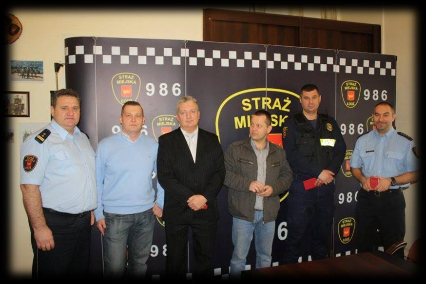 strażnikom: Paweł Kobza (15,5 litra krwi), Adam Zając (14 litrów krwi), oraz III stopnia strażnikom: Marek Marusik (8,5 litra