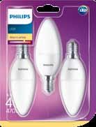 5,5W/230V 2700K 470lm 3-Pack świeczka Philips B35 WW FR ND 3BC/6 E24120300805