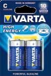 E04010200005 18,47 22,72 Bateria Varta LR20 High Energy Alkaliczna E04010200006
