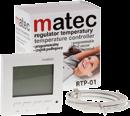 250,92 Regulator temperatury RTP-01 Matec podtynkowy programowalny LCD czujnik