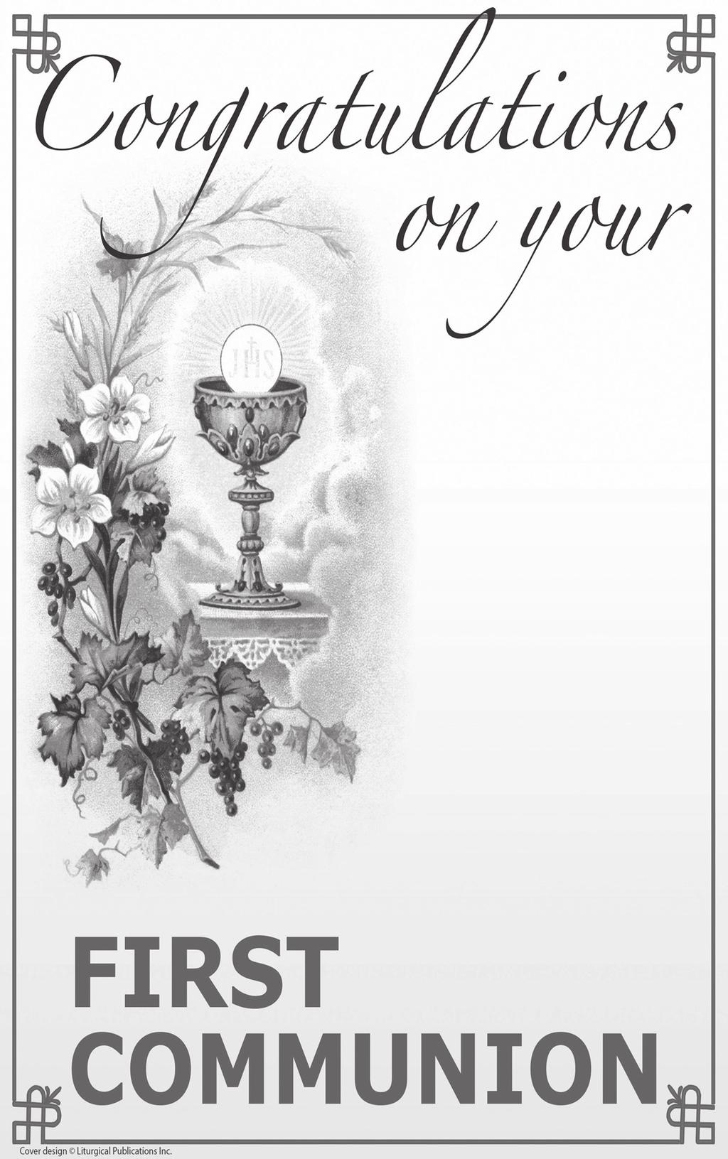 St. Stanislaus Kostka Church Rochester, New York May 1, 2016 Congratulations to the boys and girls of Saint Stanislaus Parish receiving Jesus for the first time in Holy Communion on May 1st: Emilia