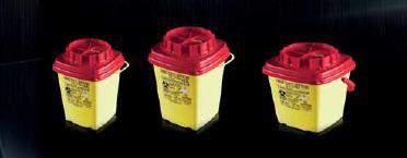 odpady medyczne (niebezpieczne), żółty, stożkowy, 2,5l, PP Pojemnik na odpady medyczne (niebezpieczne), żółty, stożkowy, 3,0l, PP Pojemnik na odpady medyczne (niebezpieczne), żółty, stożkowy, 4,0l,