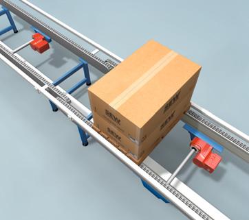 2 MOVIGEAR : mechatroniczny system napędowy MOVIGEAR : nowa wydajność Konstruktorzy i użytkownicy systemów transportu bliskiego z wielu dziedzin logistyki, takich jak przemysł samochodowy, spożywczy