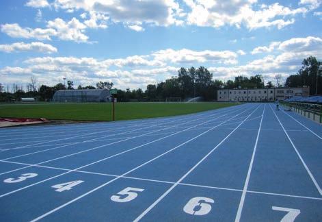 HAURATON NA OBIEKTACH W POLSCE Stadion Lekkoatletyczny Suwałki Stadion Miejski Nowy Targ SPORTFIX korytka