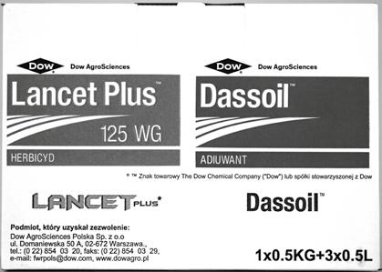 8 DOBRA UPRAWA MAGAZYN OCHRONA ZBÓŻ Lancet Plus 125 WG innowacji ciąg dalszy.