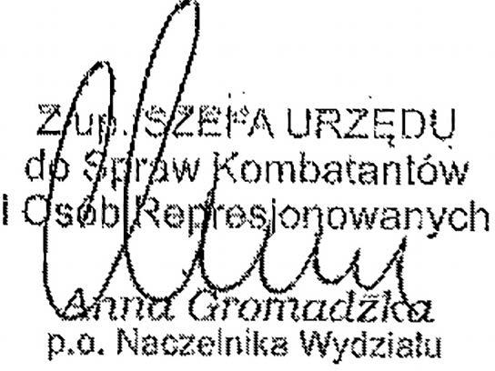 m powojennego (tekst jednolity: Dz. U. z 2014 r. poz. 1206). Na podstawie art. 22 ust 1 wyzej powolai:iej ustawy oraz art. 217 par. 1 i par.