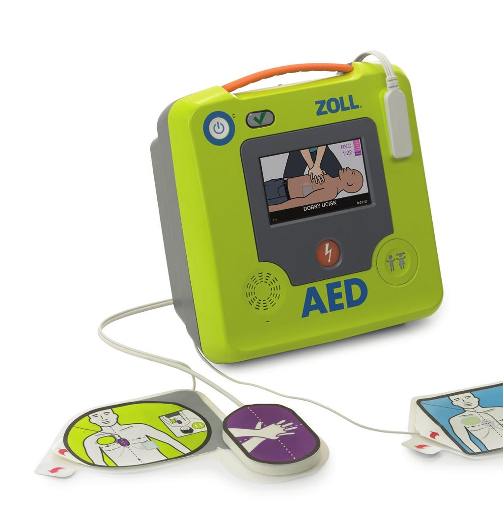 Co dalej po AED Plus W roku 2002, firma ZOLL wprowadziła na rynek defibrylator AED Plus z funkcją Real CPR