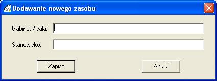 SOSPA System Obsługi SPA 10.12.1. Dodawanie nowego zasobu.