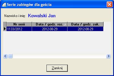 SOSPA System Obsługi SPA 5.2.3. Usuwanie danych personalnych. Funkcja powoduje usunięcie danych z kartoteki.