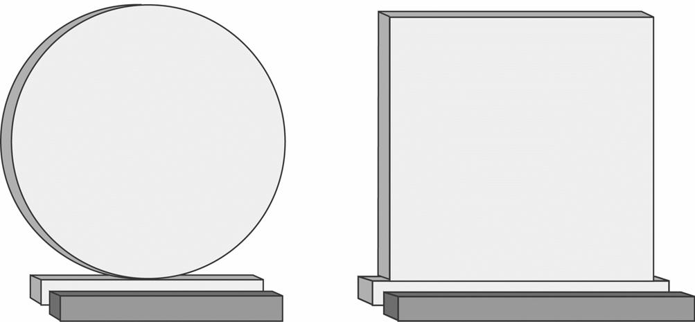 Załącznik C3 Płytki metalowe IPSC Okrągłe Kwadratowe lub prostokątne średnica 20 cm Rozmiar minimalny każdy bok 15 cm średnica 30 cm Rozmiar maksymalny każdy bok 30 cm 5 punktów Punktacja Minor i