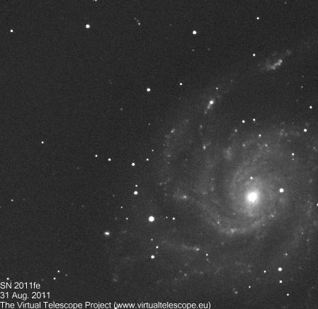 Supernowa SN 2011fe vs Nobel 2011 Andrzej Odrzywołek Zakład Teorii Względności i Astrofizyki, Instytut Fizyki UJ