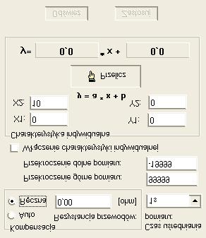 Rys. 8. Widok okna konfiguracji parametrów pomiaru 5.3.2.