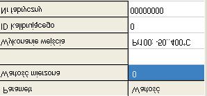 wyświetlane są następujące informacje: - wartość mierzona (wyœwietlana), -
