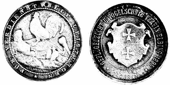 Na przedwojennych medalach uświetniony został także jeden z najznamienitszych rodów arystokratycznych dawnych Prus Wschodnich - Zu Dohna.