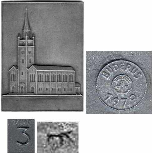 28 NIEROZPOZNANY MEDAL - PLAKIETA Zwracam się z prośbą do PT Czytelników o pomoc w identyfikacji powyższego medalu plakiety. Plakieta ma wymiary 12 x 16 cm, grubość 3 mm.