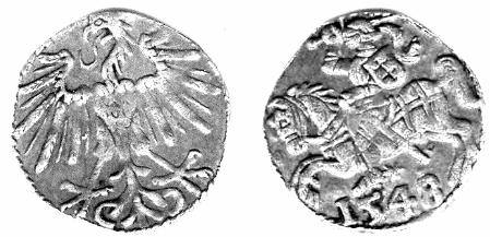 Kopickiego wspomina o fałszerstwach numizmatycznych tego nominału ale z lat 1550 i 1559; katalog zaś J. Kurpiowskiego już mniej jednoznacznie, określa je jako monety z pomylona datą (?