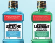 30,25 24 59 30,25 3+3 J&J LISTERINE Płyn do ust