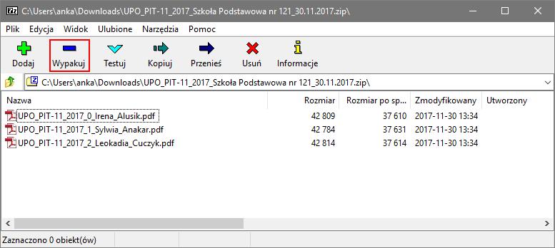 Płace VULCAN. Jak utworzyć deklaracje PIT, podpisać je certyfikatem i wysłać do systemu e-deklaracje?12/12 7.