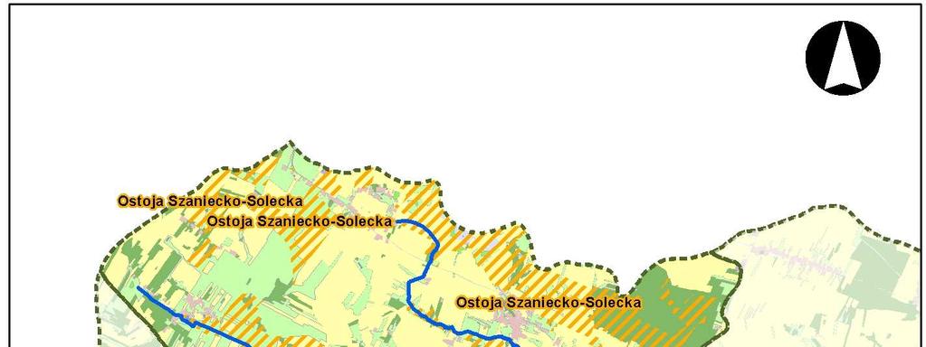1.5 Obszary chronione W granicach jednostki zadaniowej Z04 występuje jedna powierzchniowa forma ochrony przyrody należąca do sieci Natura 2000. Tabela 9.