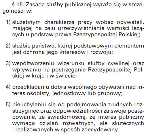 Ministrów w sprawie wytycznych w zakresie przestrzegania zasad