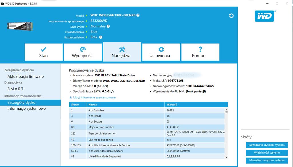 Narzędzia Nazwa międzynarodowa (niepowtarzalny identyfikator używany dla technologii pamięci masowej)