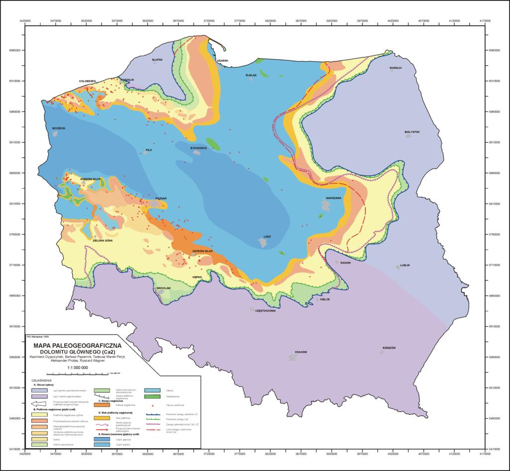 utworach KARBONU (Pomorze Zachodnie) Złoża węglowodorów w Polsce