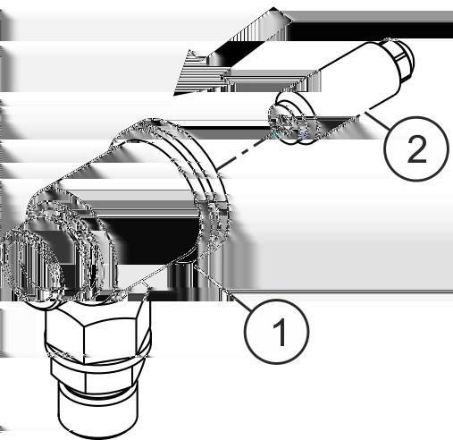 Instrukcja obsługi T-Dok-653-PL-Rev.1 Rys. 24: Wkręcanie śruby uszczelnienia do głowicy 2. Wkręcić śrubę uszczelnienia ( Rys.