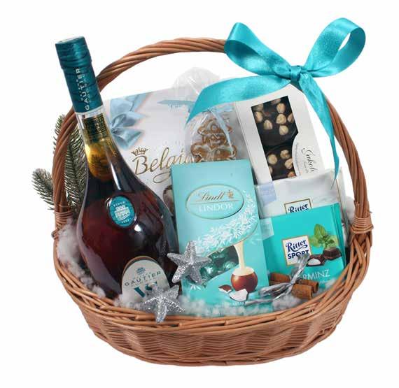 KOBIECA MAGIA 295 ZŁ MĘSKIE ZŁOTO 315 ZŁ Gautier VS Cognac 0,7L Lindor Coconut Bag 100g Belgian Muszelki Wanilia