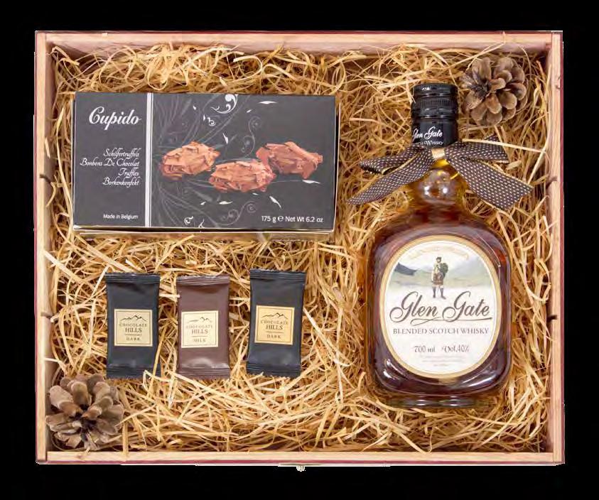 SZKOCKI PODAREK 195 ZŁ Glen Gate Blended Scotch Whisky 0,7L