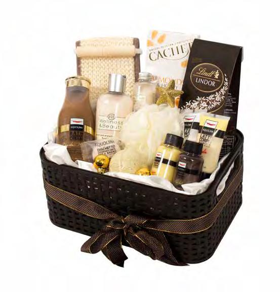 WANILIOWA ROZKOSZ 285 ZŁ NASTROJOWY WIECZÓR 295 ZŁ Lindor Dark 60% Cacao Bag 98g Cachet Czekolada Almonds&Honey 100g Aquolina Żel pod prysznic czekolada i wanilia 250ML Aquolina Mleczko do ciała