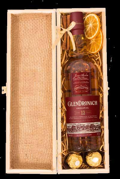 GlenDronach 12 YO 0,7L Czekoladki Ferrero Rocher SCAPA SKIREN