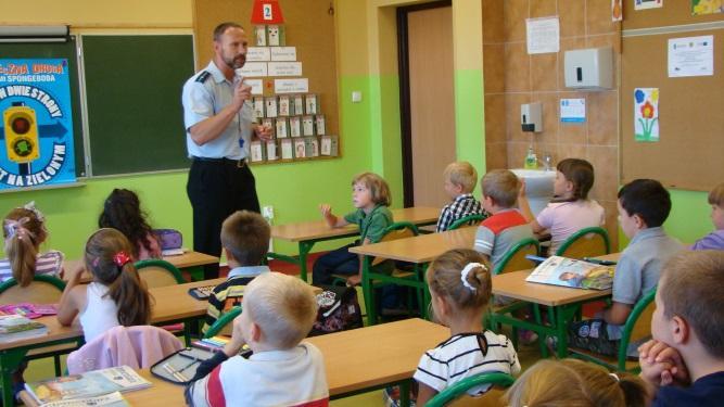 Przeprowadzanie pogadanek, warsztatów przez pracowników policji,poradni Psychologiczno- Pedagogicznej na temat właściwych relacji